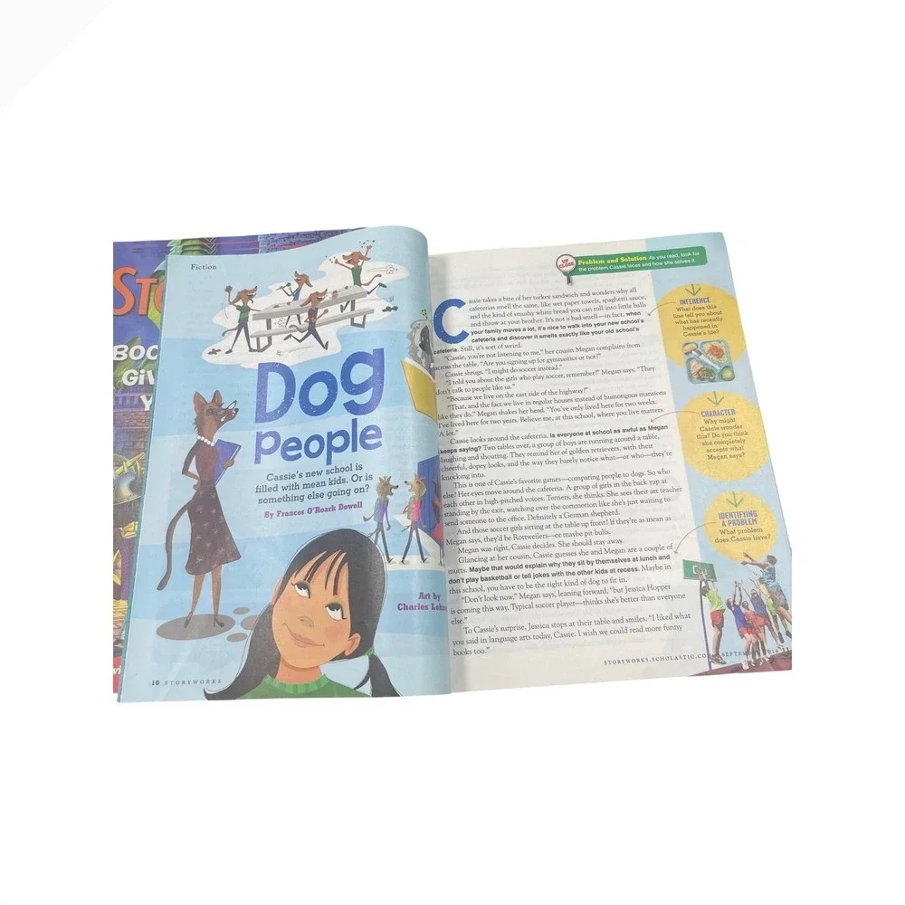 Scholastic Storyworks Complete‎ Teaching Kit Sept 2018 11 Student Magazines